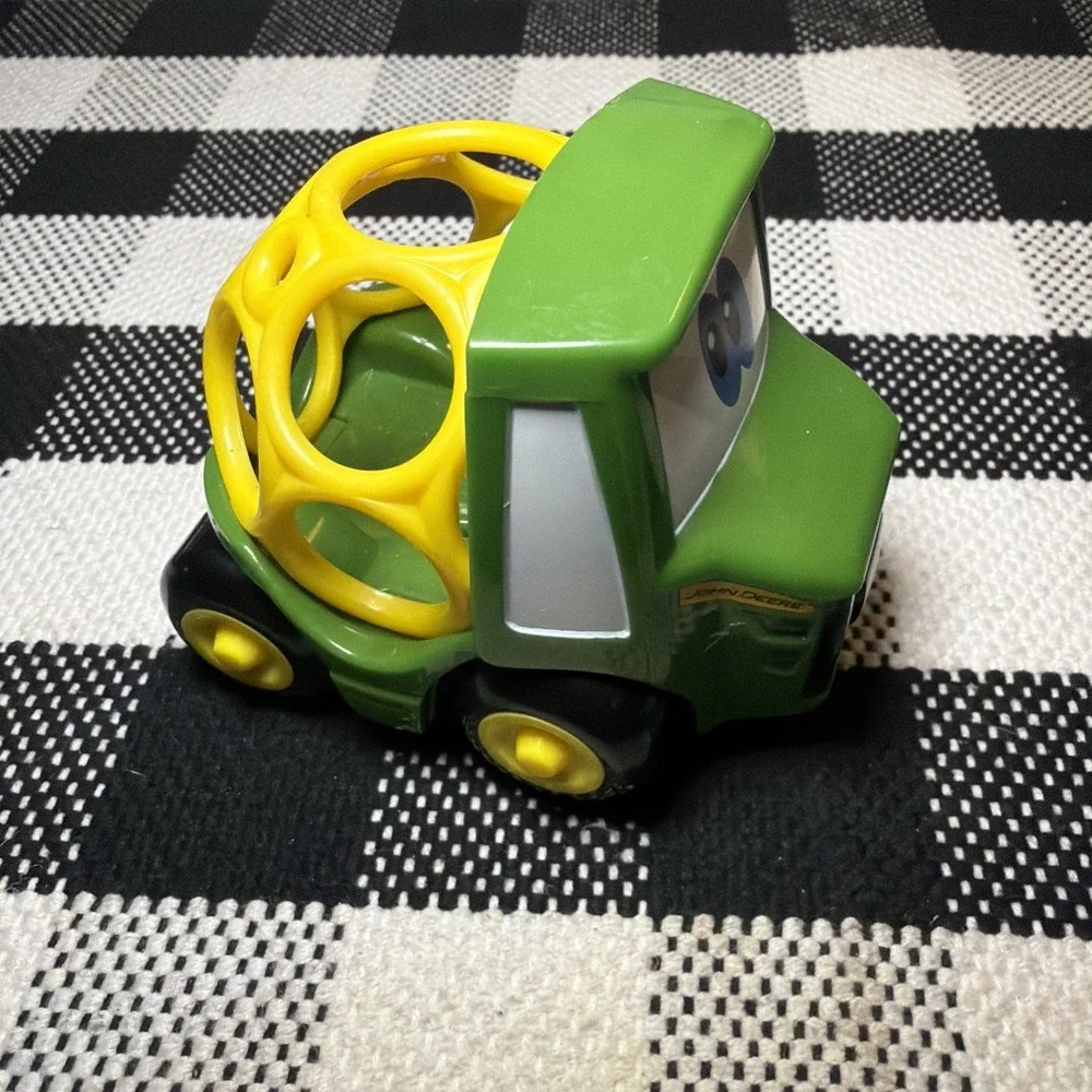 Oball Go Gripper John Deere Vehicle Tractor Car Pretend Play Toy Collectible‎